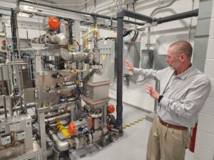 NETL's Direct Air Capture Center will help industry and researchers test best ways to draw CO2 from the atmosphere